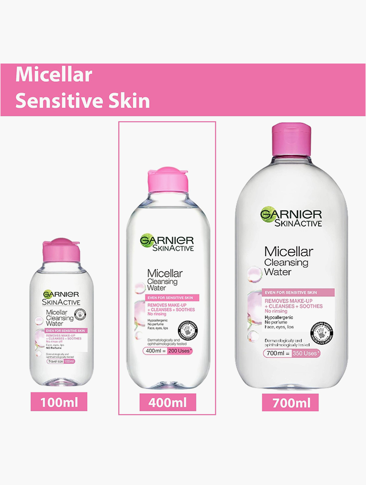 MyRunway Shop Garnier Micellar Cleansing Water & Makeup Remover Sensitive Skin 700ML for Women